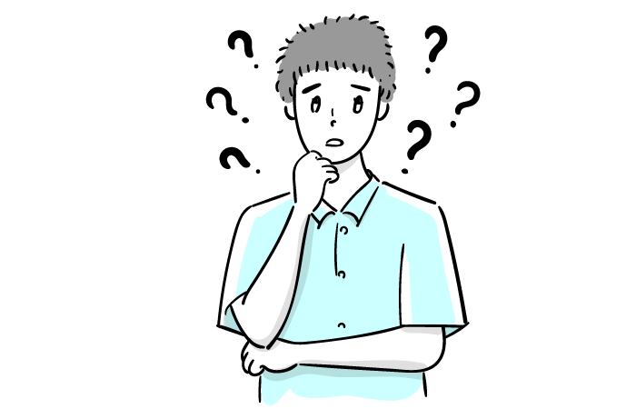 困るのフリーイラスト素材一覧商用可