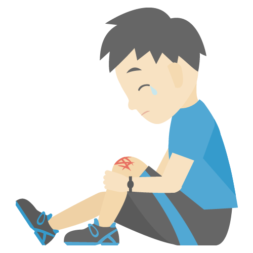 怪我×男子を描いたイラスト特集