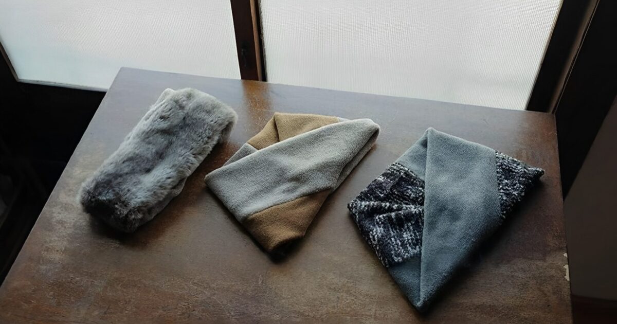 チュニック＆スカーフのように見えるネックウォーマー、作り方 - TANAKA式カットソー教室ブログ