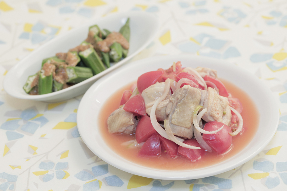 お酢とトマトの相乗効果で疲労回復！「何個でもいけるトマト肉巻き」など温かいメインおかずレシピ1 2介護ポストセブン