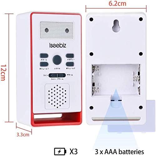 インターホン 無線 ワイヤレス ドアホン 工事不要 防水 チャイム 門柱 ワイヤレス距離 玄関 音量調整 電池式 電源不要 お風呂 選べるカラー :NaNatol - 通販 - Yahoo!ショッピング