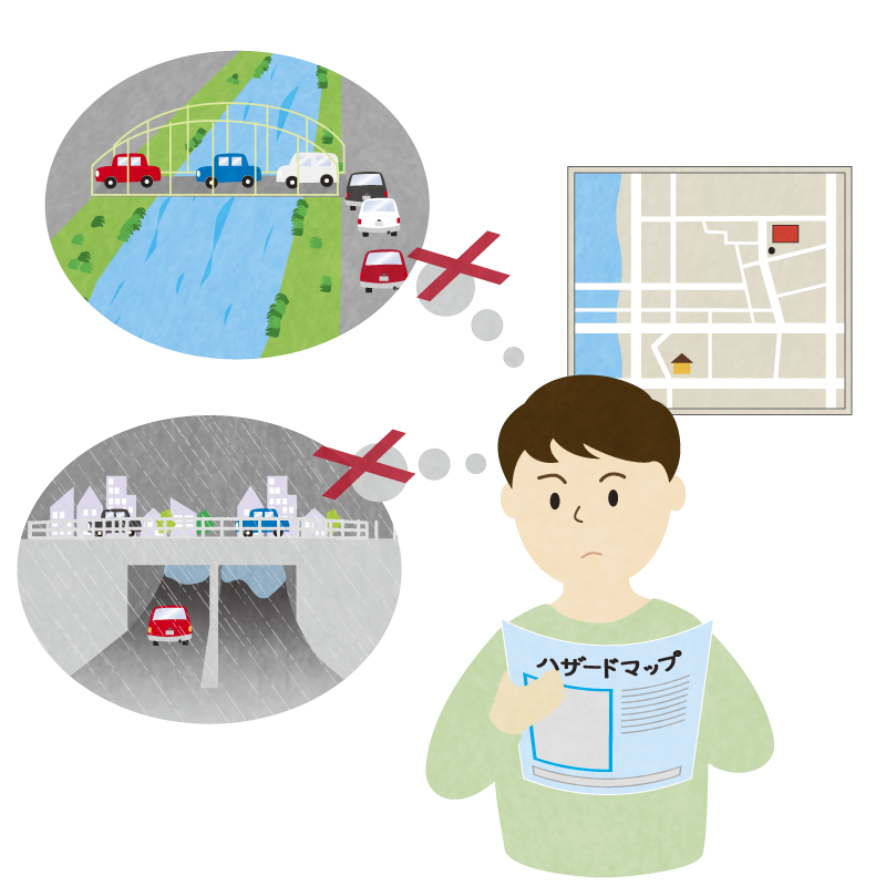 防災グッズ ハザードマップのシンプルなアイソメトリックイラスト イラスト素材7519990- フォトライブラリ