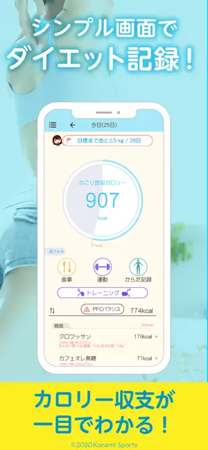 ゆるっぷるパートナーと痩せるダイエット共有アプリ