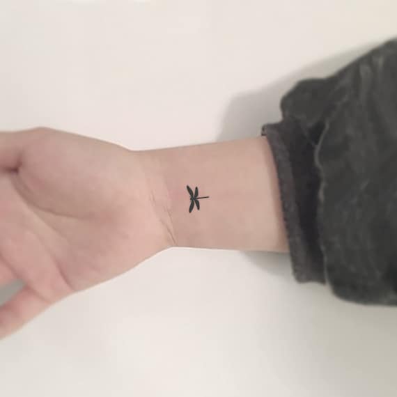 楽天市場 タトゥーシール タトゥーシール トンボ 翼 hb794 中型・A5: The Fantasy