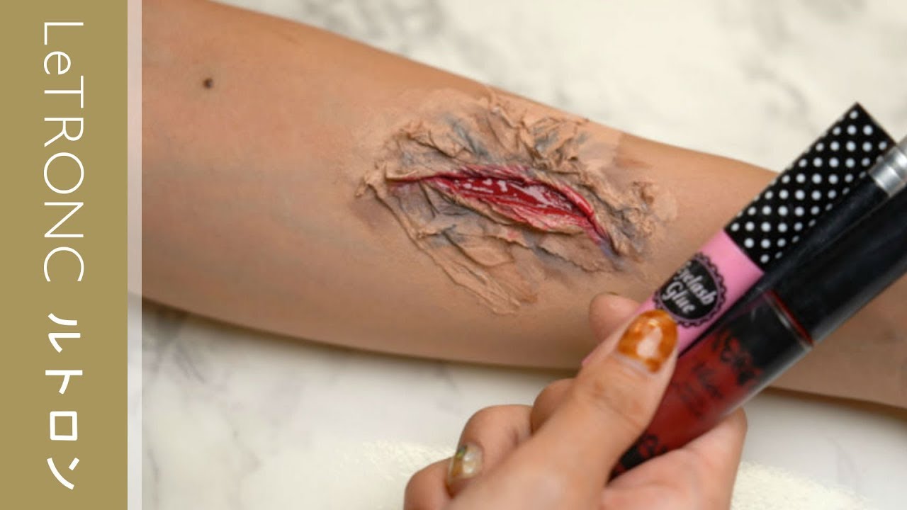 ハロウィンはこれで！簡単にできる「傷メイク」のやり方美的.com