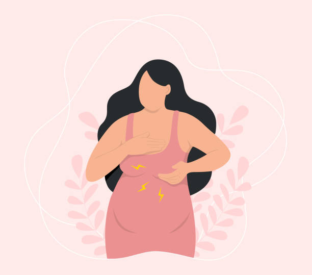 腹部マッサージイラスト無料イラスト・フリー素材なら「イラストAC」