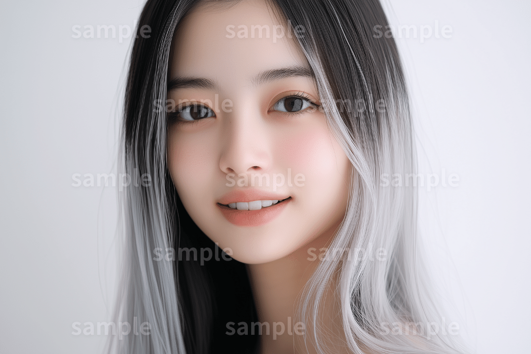 銀髪の女性モデル「AI生成画像」のイラスト素材115791579- PIXTA