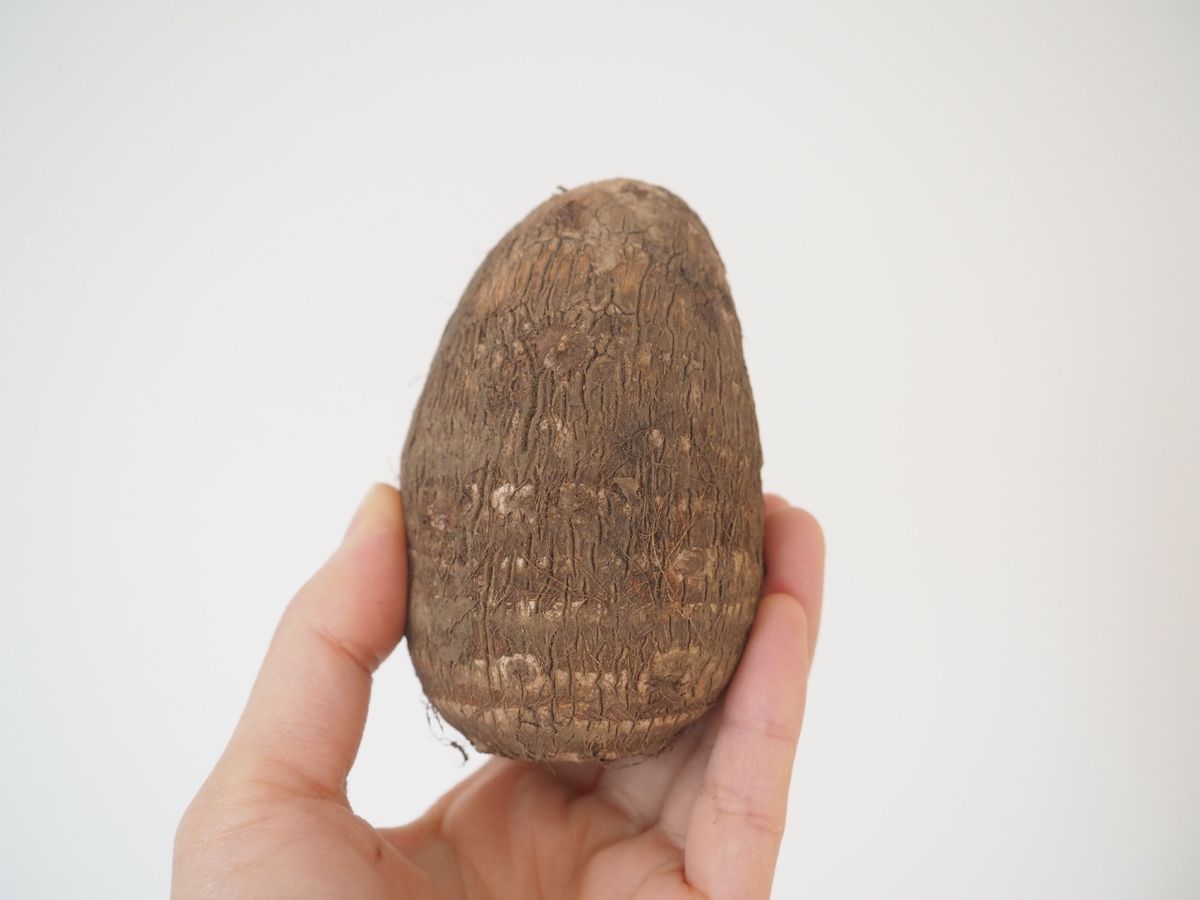 すべらない、手がかゆくならない里芋の皮のむき方ひとえすとらん〜安心・安全でも時短で楽しい 本物の料理