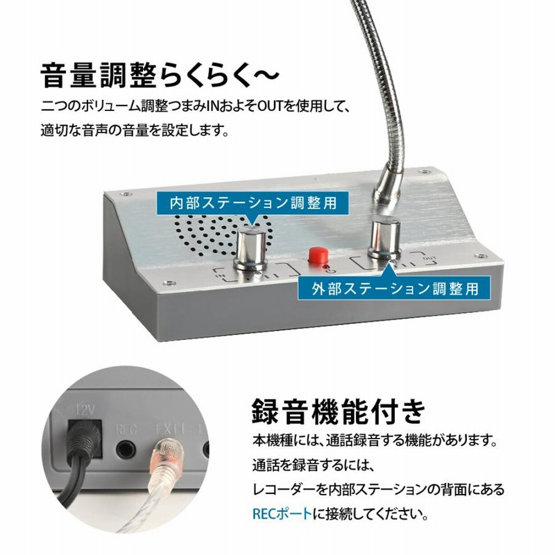 インターホンの音の大きさを変えるには?写真で見るカンタン変更方法みんなのインターホン屋さん