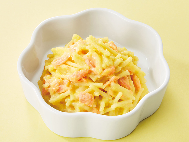 離乳食完了期 コーンとチーズの蒸しパン