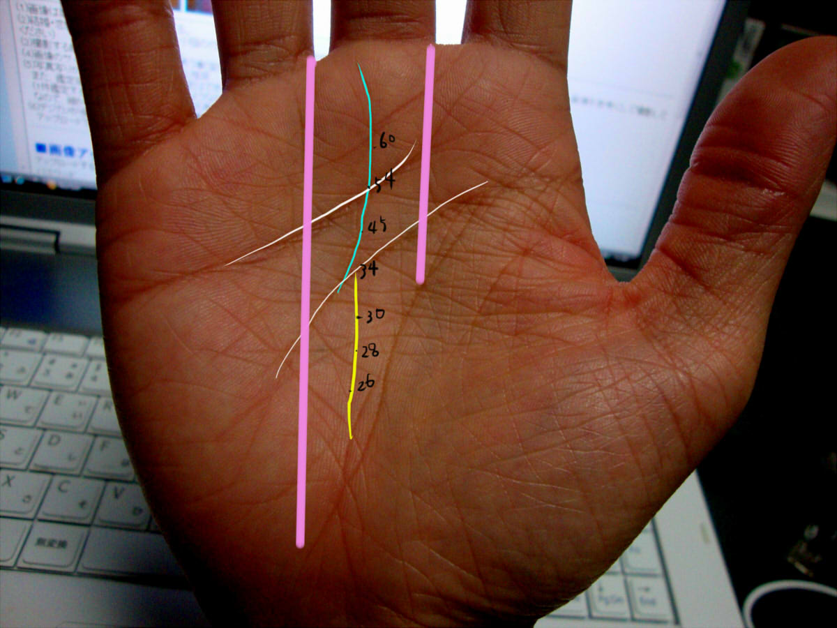 運命の変化や環境の変化が訪れる『途中で切り替わる運命線』とは！？ 手相の教科書- ラブすぽ