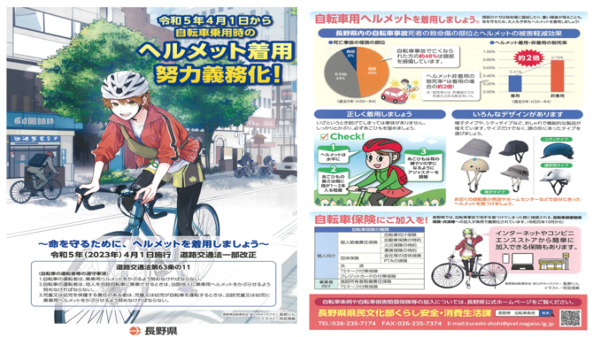 自転車運転中のヘルメット着用が努力義務になりました法務情報新潟の弁護士による法律相談弁護士法人一新総合法律事務所