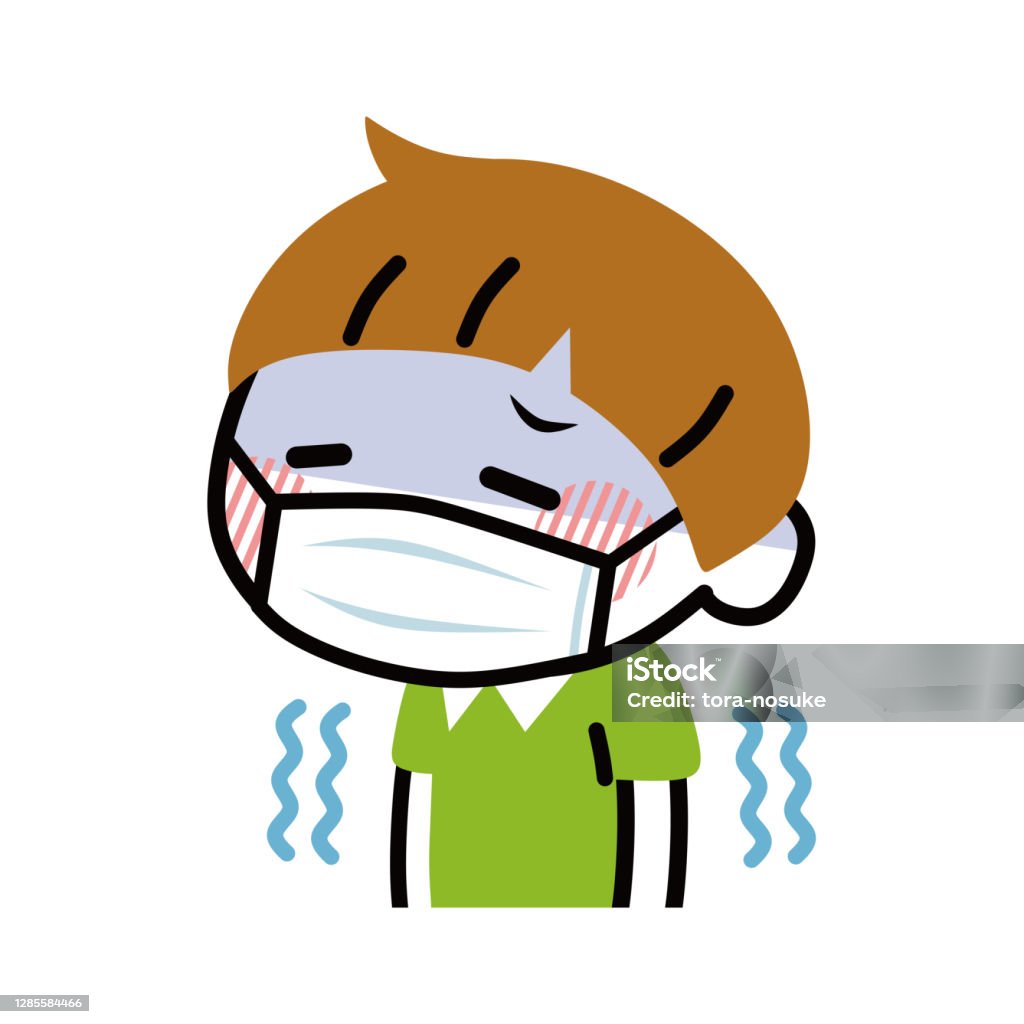 悪寒」のイラスト素材・ベクター画像 - イメージマートimagemart