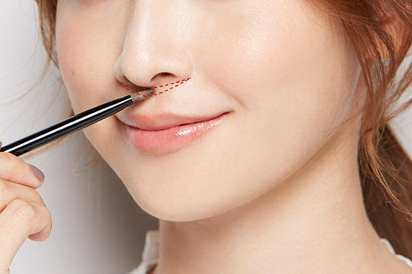 団子鼻解消メイク ノーズシャドウ＆ハイライトをちょい塗りするだけ！鼻筋すっきりテクBeauty Journey 美容の情報 資生堂