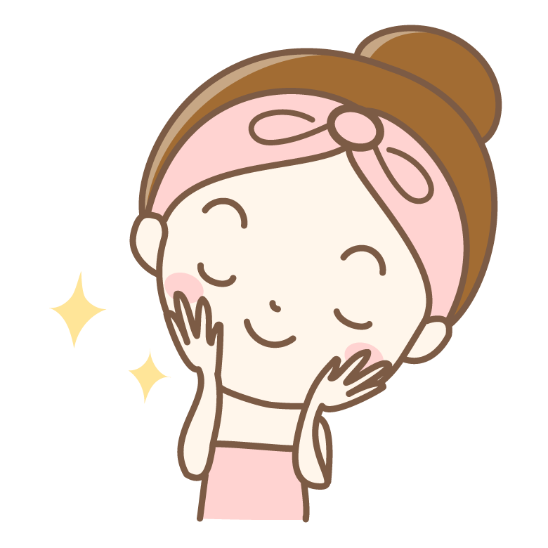 スキンケアの手順と化粧品のアイコンセットイラスト - No: 24301491無料イラスト・フリー素材なら「イラストAC」