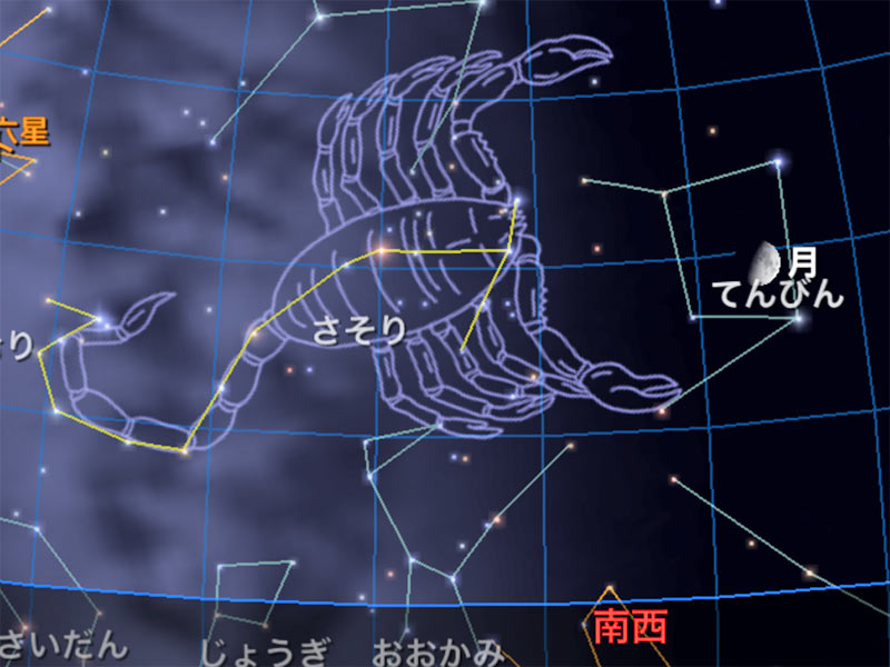 星空の蠍座星座はベクトル イラストです。輪郭のアイコン。のイラスト素材・ベクター Image 90957178