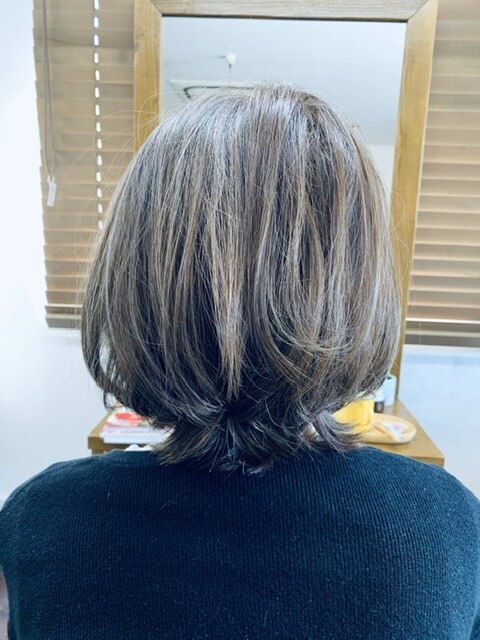 40代50代60代の方に これを見れば白髪ぼかし ハイライトの全てがわかる！ショート・ボブ・白髪ぼかしハイライトカラー特化型サロンRuufus
