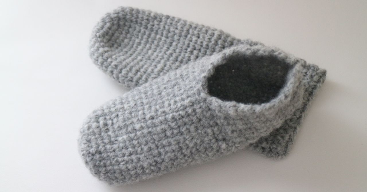 引き揃えのルームシューズ作品レシピ手編みと手芸の情報サイト あむゆーず