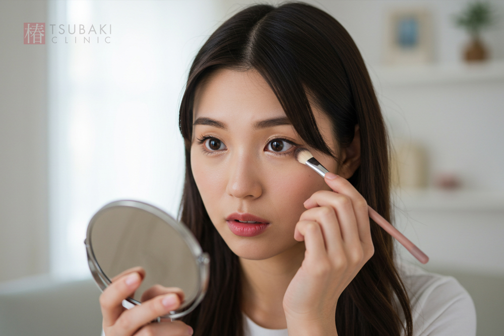 涙袋だけでこんなに変わる！？OPEなし目元美人計画✨＼目元のこんなお悩みありませんか？☑︎ぱっちりとした目元を作りたい☑︎目元の印象を変えたいけど外科手術はしたくない ☑︎お顔の余白が気になる そんな方にピッタリなのは涙袋のヒアルロン酸注入 症例写真