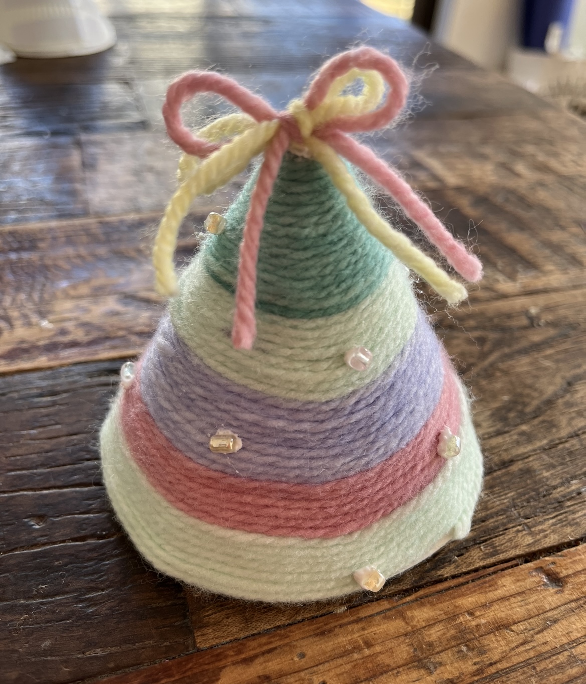 かぎ針編み図 飾りが付け替えできるクリスマスツリー – 手編みウェア＆雑貨の無料編み図 ATELIER *mati*