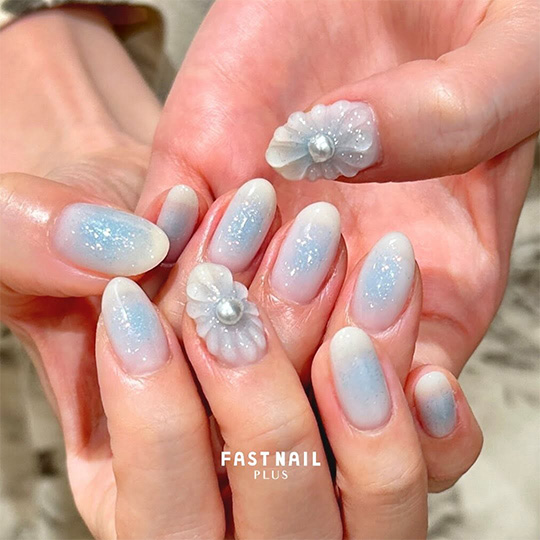 爪が大きい人 ネイルTikTok