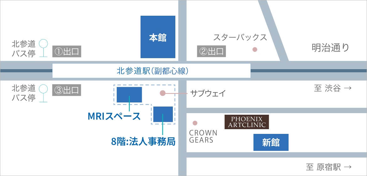 北参道駅周辺の整形外科の病院・クリニック8件口コミ・評判 - 病院クチコミ検索