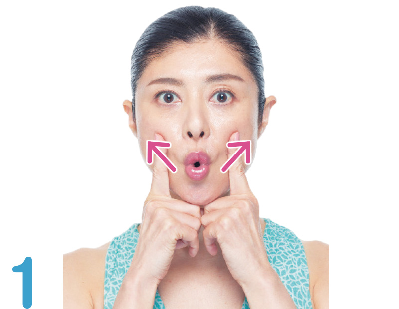 大顔・たるみ・ほうれ線が気になる人に 顔が引き上がる！１回１分のフェイスライン引き締めケアヨガジャーナルオンライン