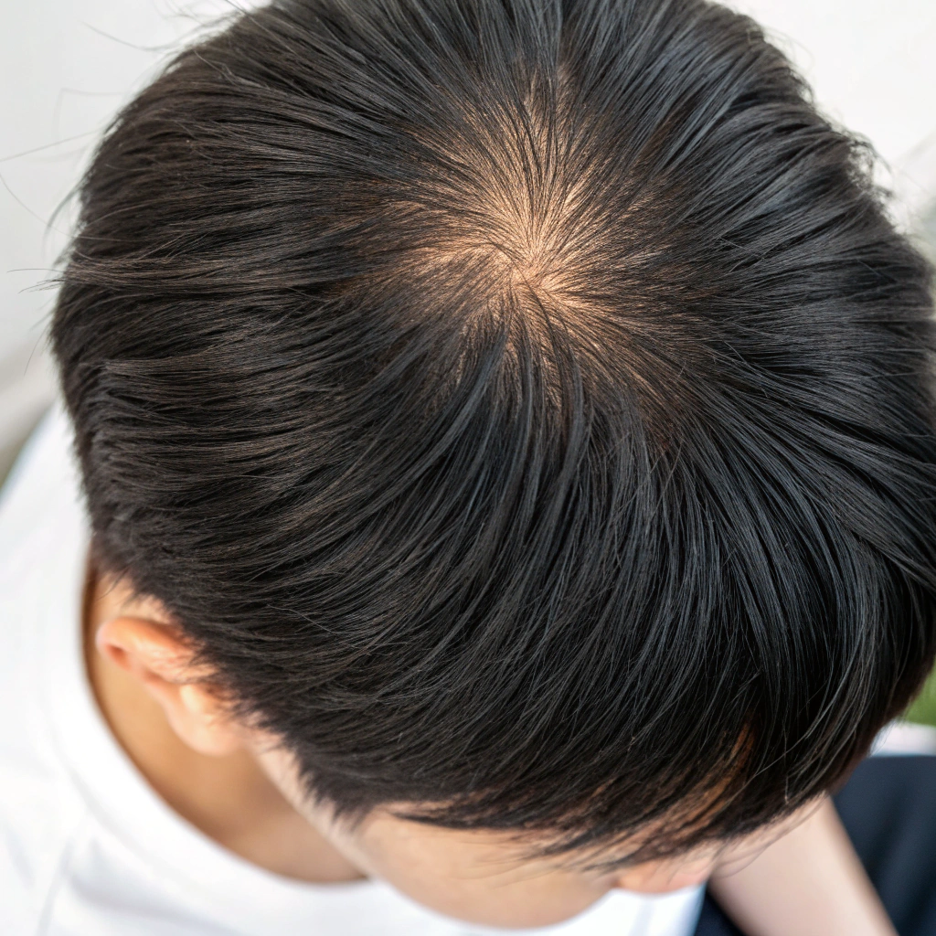 O字 つむじからの薄毛 頭頂部が薄くなってきた時のおすすめの乾かし方を現役美容師がレクチャーINTI report薄毛に悩む男性の為の美容院「INTI インティ 全席個室、東京・神奈川・大阪・名古屋・福岡に展開