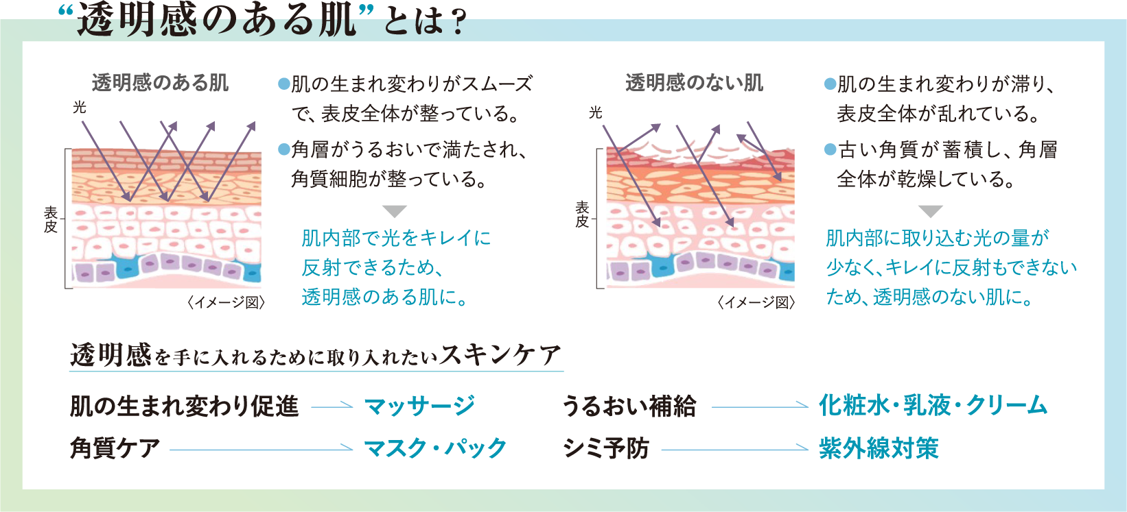透明感メイクのやり方がわかる！パーツ別に真似しやすいプロの実践方法を紹介美的.com