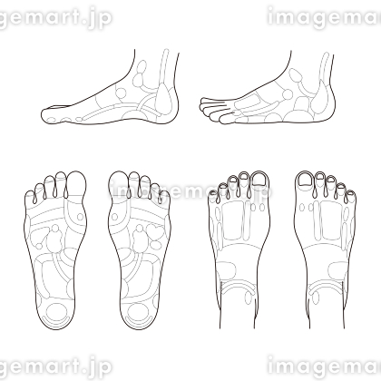 足つぼマップ足つぼ睡眠研究所 西新宿 東京