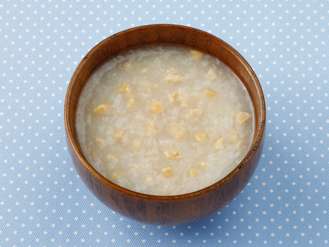 パパっと作れる離乳食♡納豆と卵のふわふわ焼きレシピ