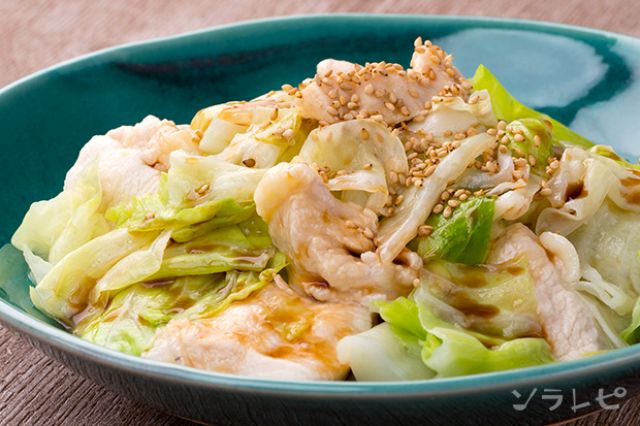 ダイエットに♪キャベツと卵のスープ