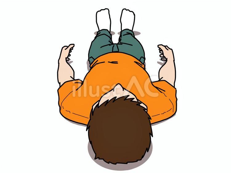 AED2 倒れている人の意識を確認する人のイラスト - いらすと本舗