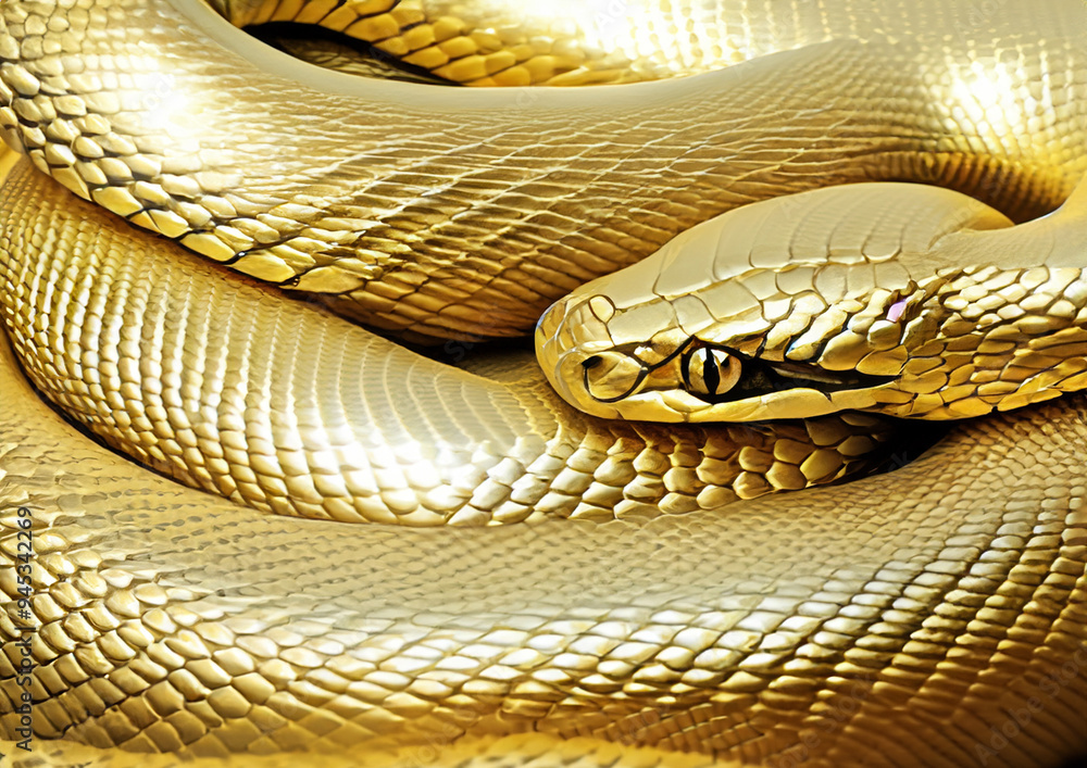 無限に金運を引寄せる龍と鳳凰と蛇 Gold - LINE 着せかえLINE STORE