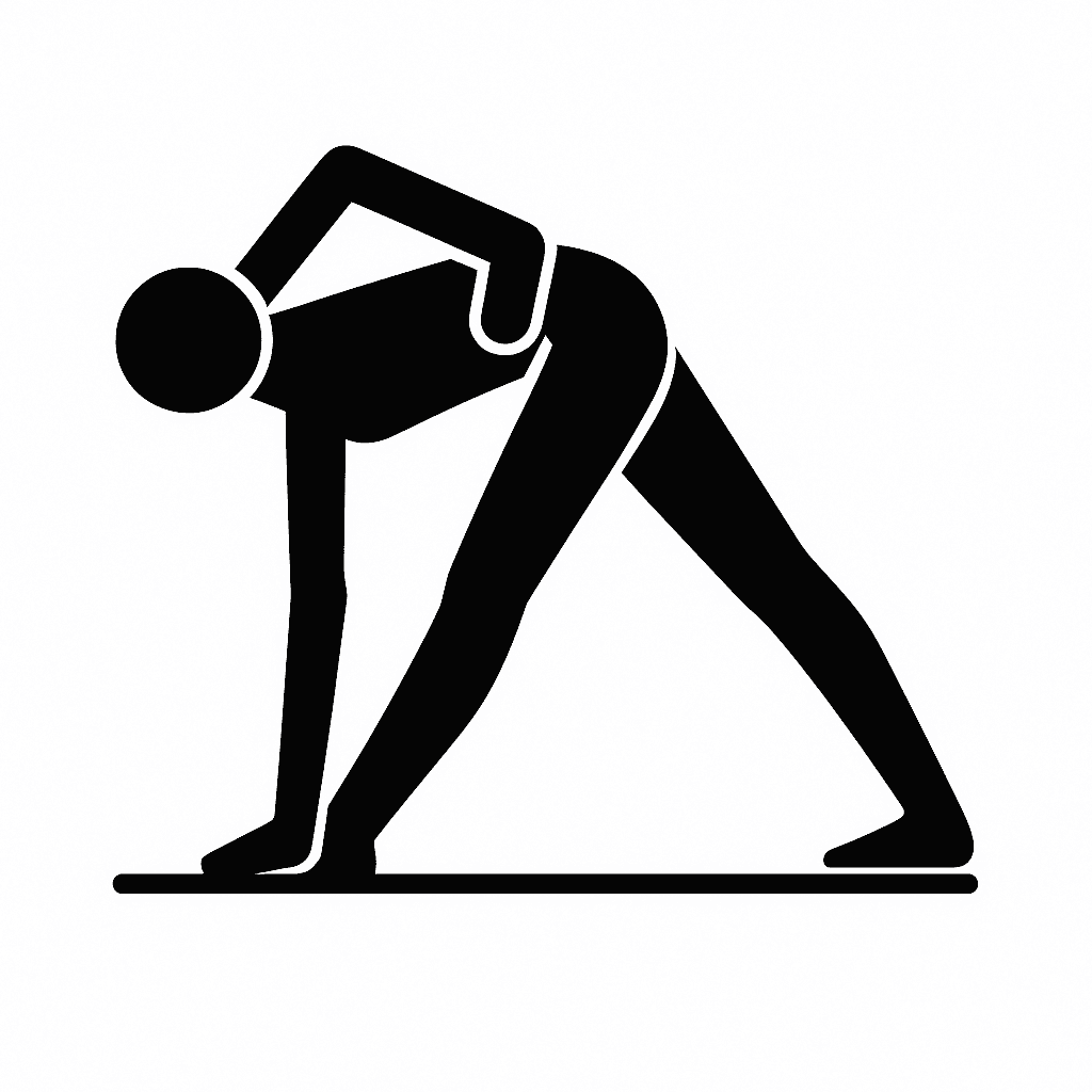 パリヴリッタトリコーナーサナ ねじった三角のポーズ の効果とやり方・図解フレアプラス 東京のヨガスタジオ