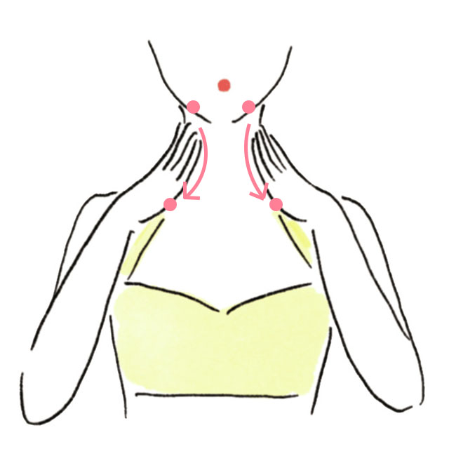 Lala Vie 二の腕・デコルテの簡単リンパマッサージをご紹介♪Lala Vieのブログ - @cosme アットコスメ