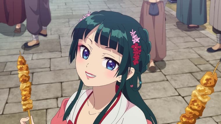 anime 薬屋のひとりごと 第17話「街歩き」Aパートムーディの応援隊ブログ