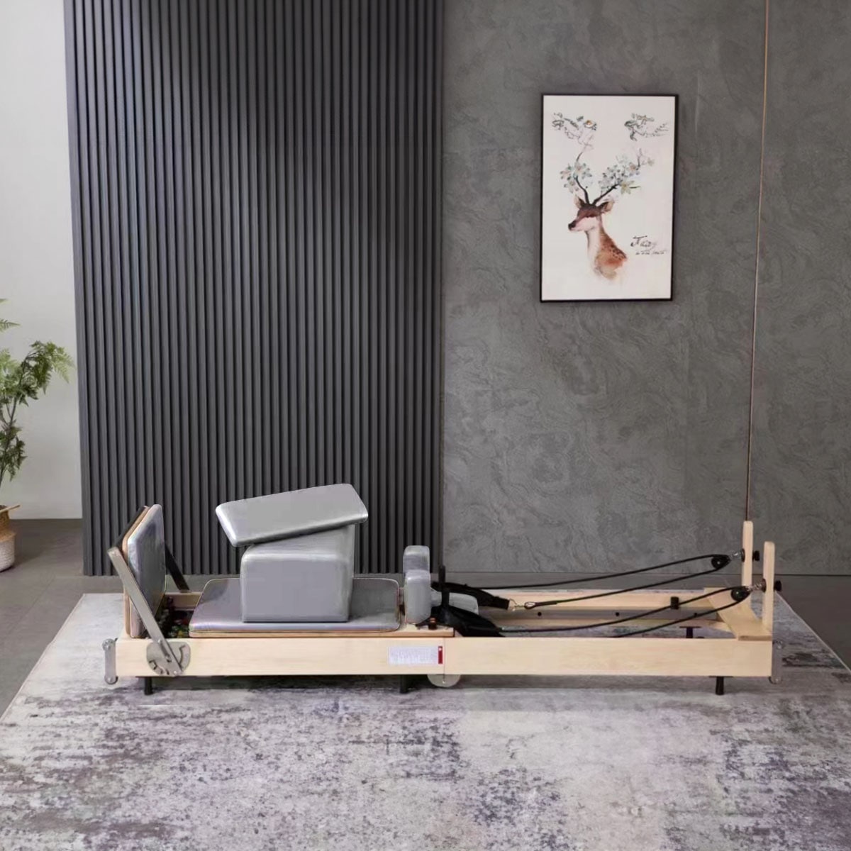 Annualring ピラティスリフォーマー、折りたたみ式ピラティスマシン&機器 スプリングとラバーデュアルレジスタンス、自Amazon.co.jp: ピラティスリフォーマーマシン 折りたたみ式ピラティスマシン機器 家庭用 : スポーツ&アウトドア