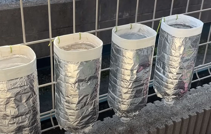 材料費ゼロ。自作プランターでスペース問題を解決!? 枯れ専かーちゃんのベランダ菜園 マイナビ農業