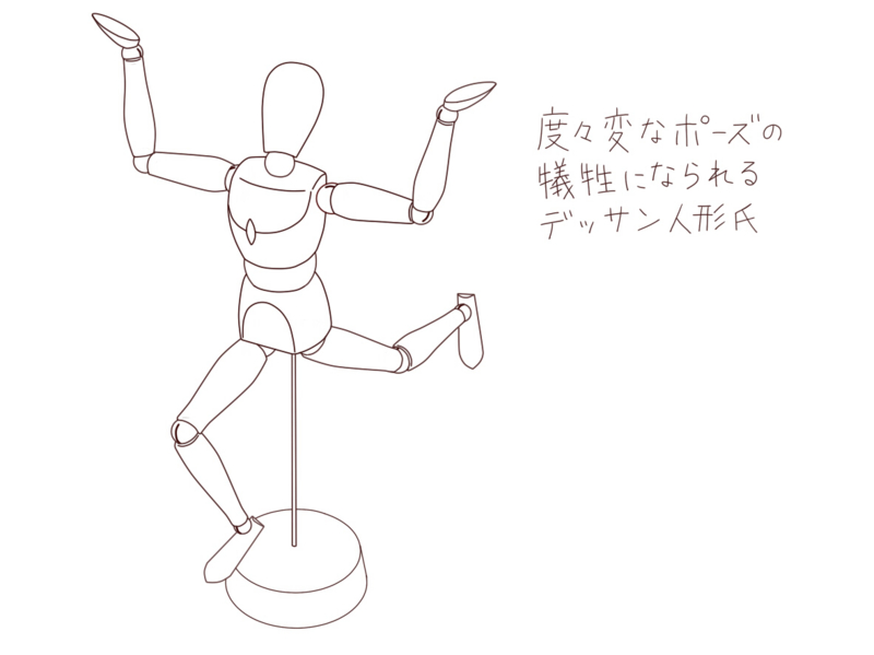 男らしい上半身の描き方、アタリのつけ方絵師ノート