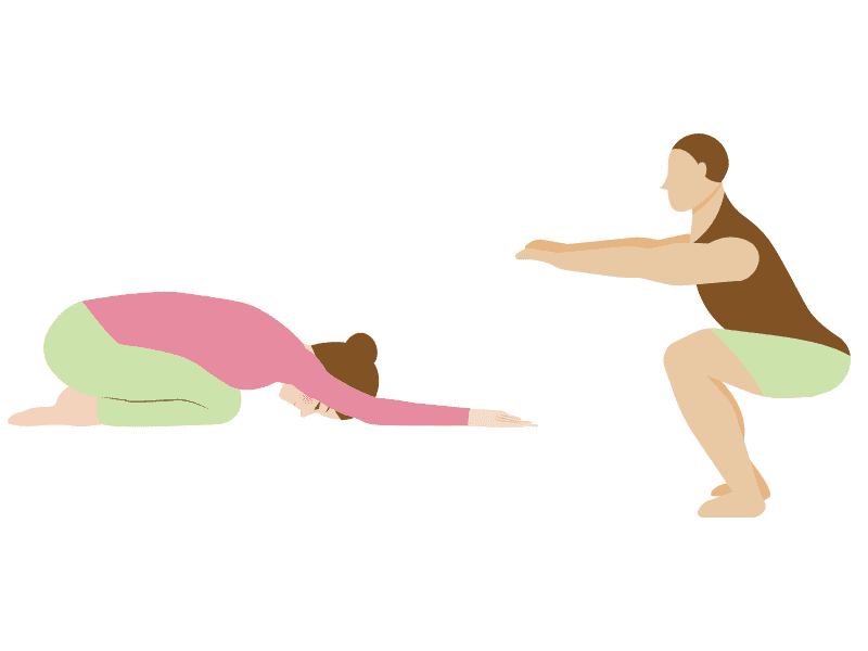 チャイルドポーズとは？ 効果とやり方＆できない時の対処法 ヨガの基本 「マイナビウーマン」