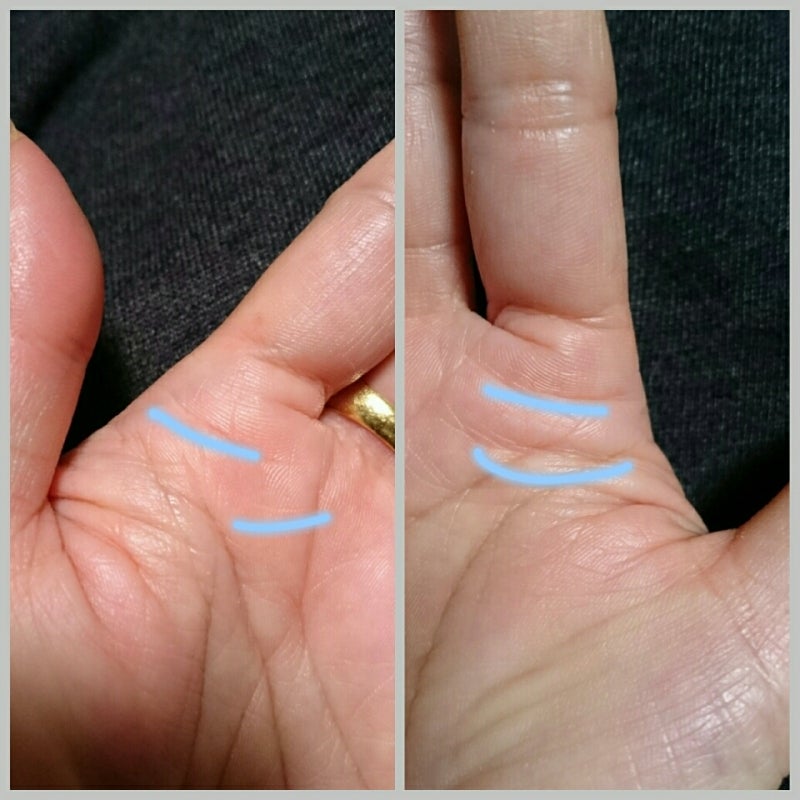 ラッキーな手相12 人差指の下にソロモンの環 木星環 がある手相の見方◇ソロモンの環が二重になっている手相