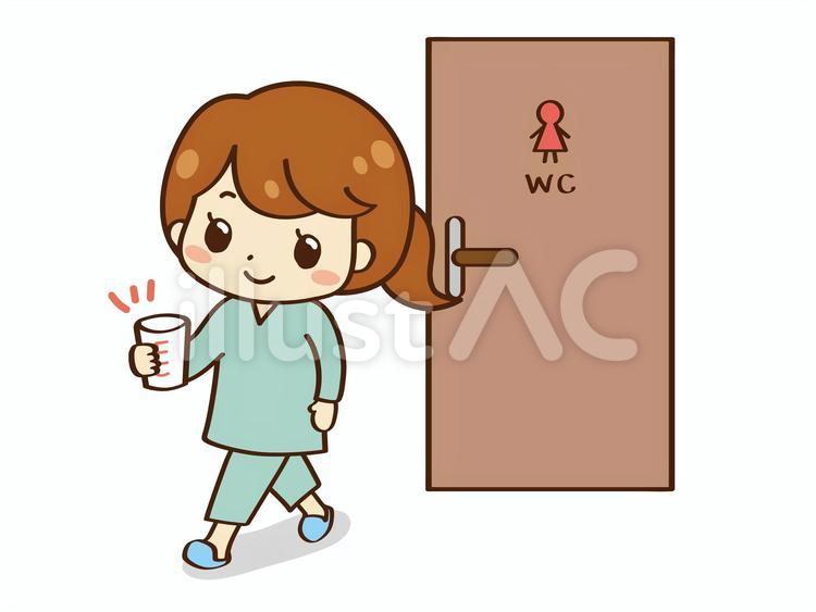 高齢者定期健診 尿検査 検尿 イラスト イラスト素材6565455- フォトライブラリ