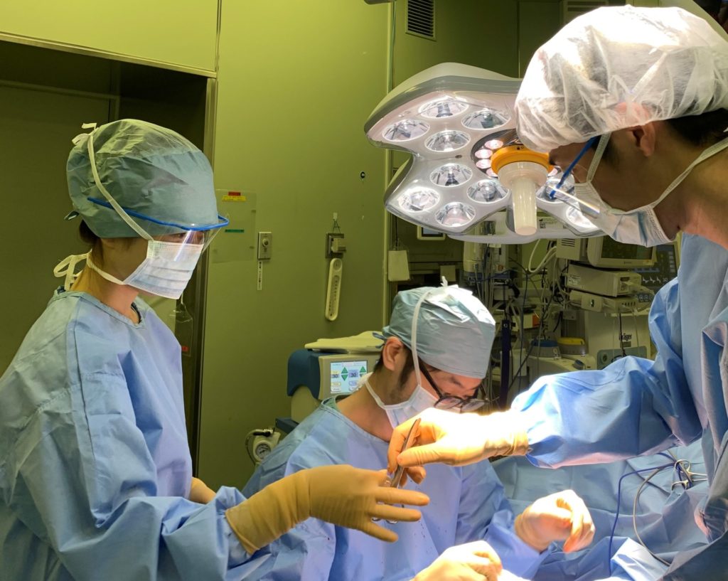 器械出しと外回り医療法人社団 西宮回生病院