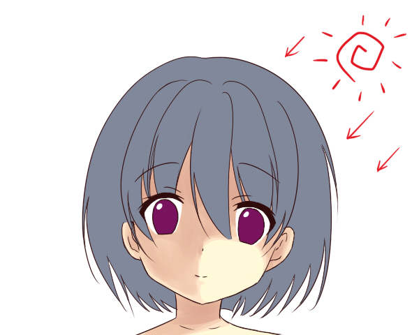 ブラシ塗りのやり方！アニメ塗りとの違いとは？肌・髪・服の描き方をイラストメイキングで解説お絵かき講座パルミ