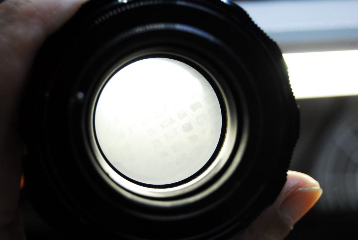 難ありMamiya Sekor C 127mm f3.8 バルサム切れ