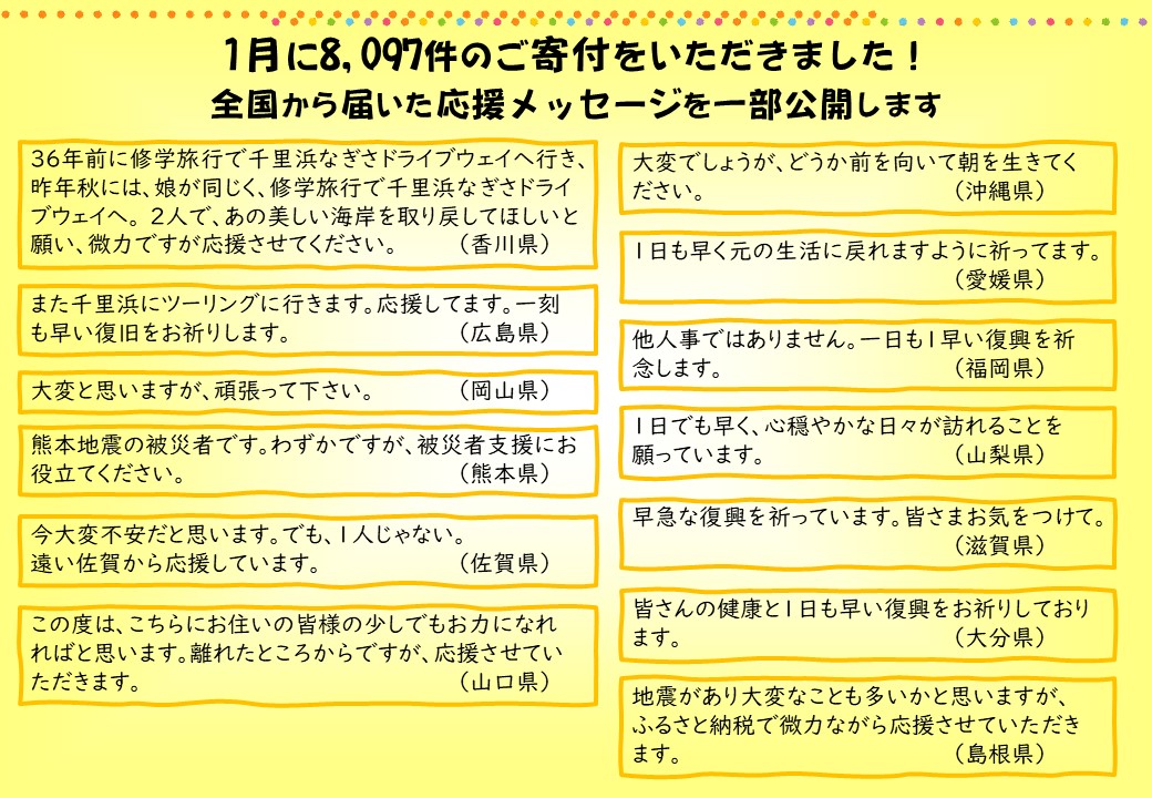 激励のお手紙をいただきました昭和医科大学病院