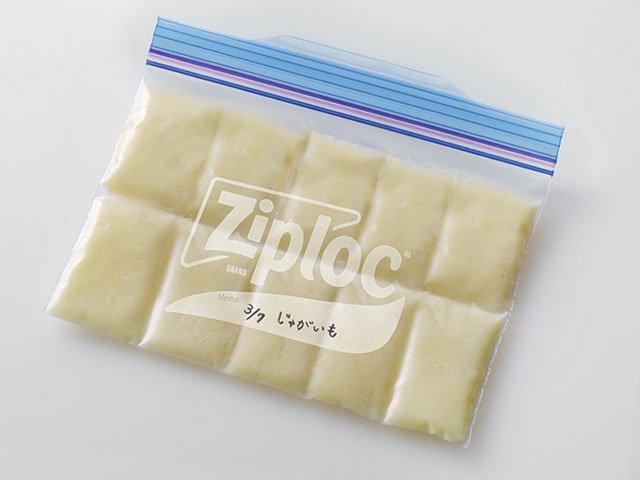 離乳食 じゃがいも冷凍保存