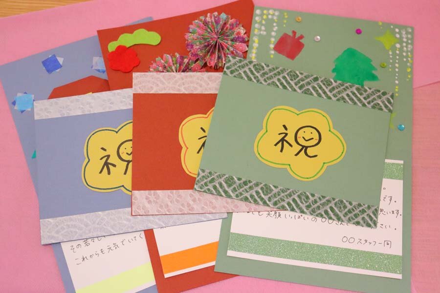 M画伯の手作り色紙をご紹介します☺ in六条スマイルナーシング株式会社 公式サイト 24時間医療対応型有料老人ホーム ナーシングホーム