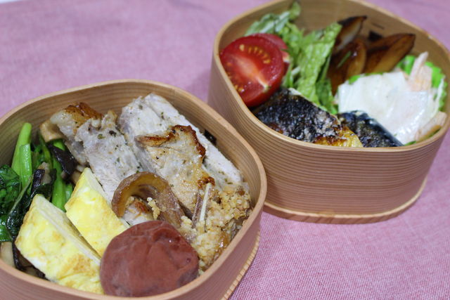 低糖レシピ 低糖弁当のおかず「しっとり鶏ハム」「豚こま切れ肉の味噌煮」Pocorin